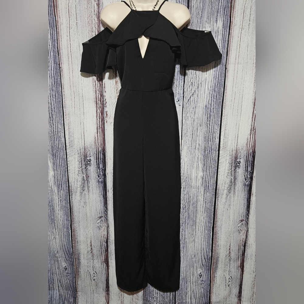Mustard seed open shoulder jumpsuit FINAL PRICE!!!